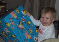 Hannah's second Christmas